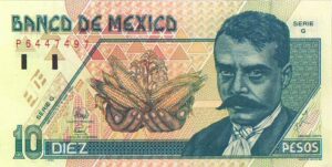 Billete_$10_Mexico_Tipo_D_Anverso 2