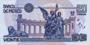 Billete_$20_Mexico_Tipo_D_Reverso