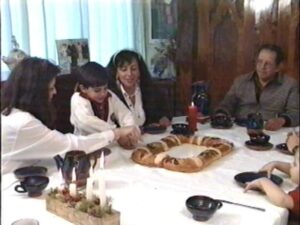 Three Kings Bread. Rosca de Reyes