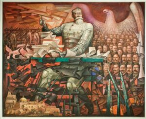 La Constitución Mural por Jorge Gonzalez Camarena